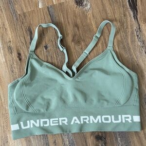 Under Armour Sage Green Sports Bra